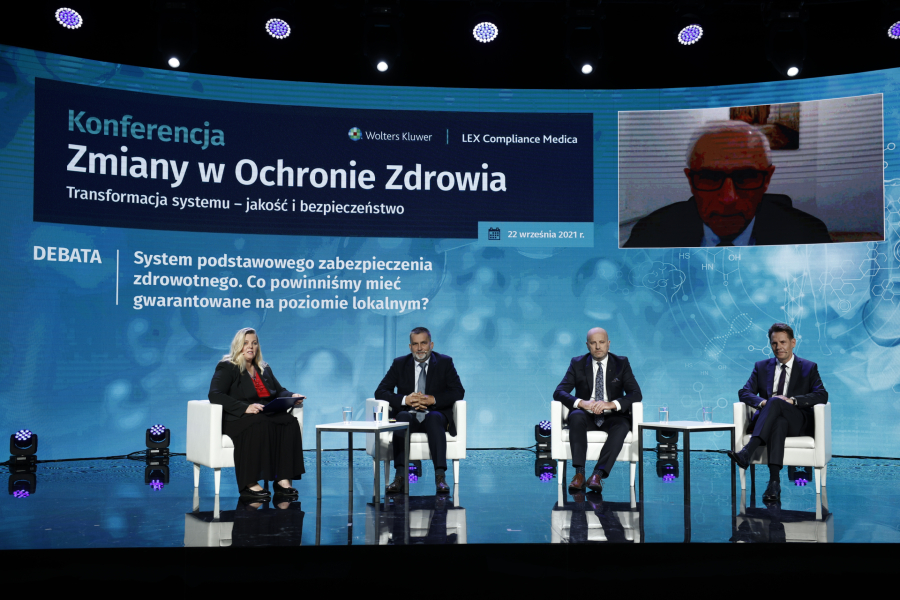 Konferencja "Zmiany w ochronie zdrowia. Transformacja systemu - jakość i bezpieczeństwo"