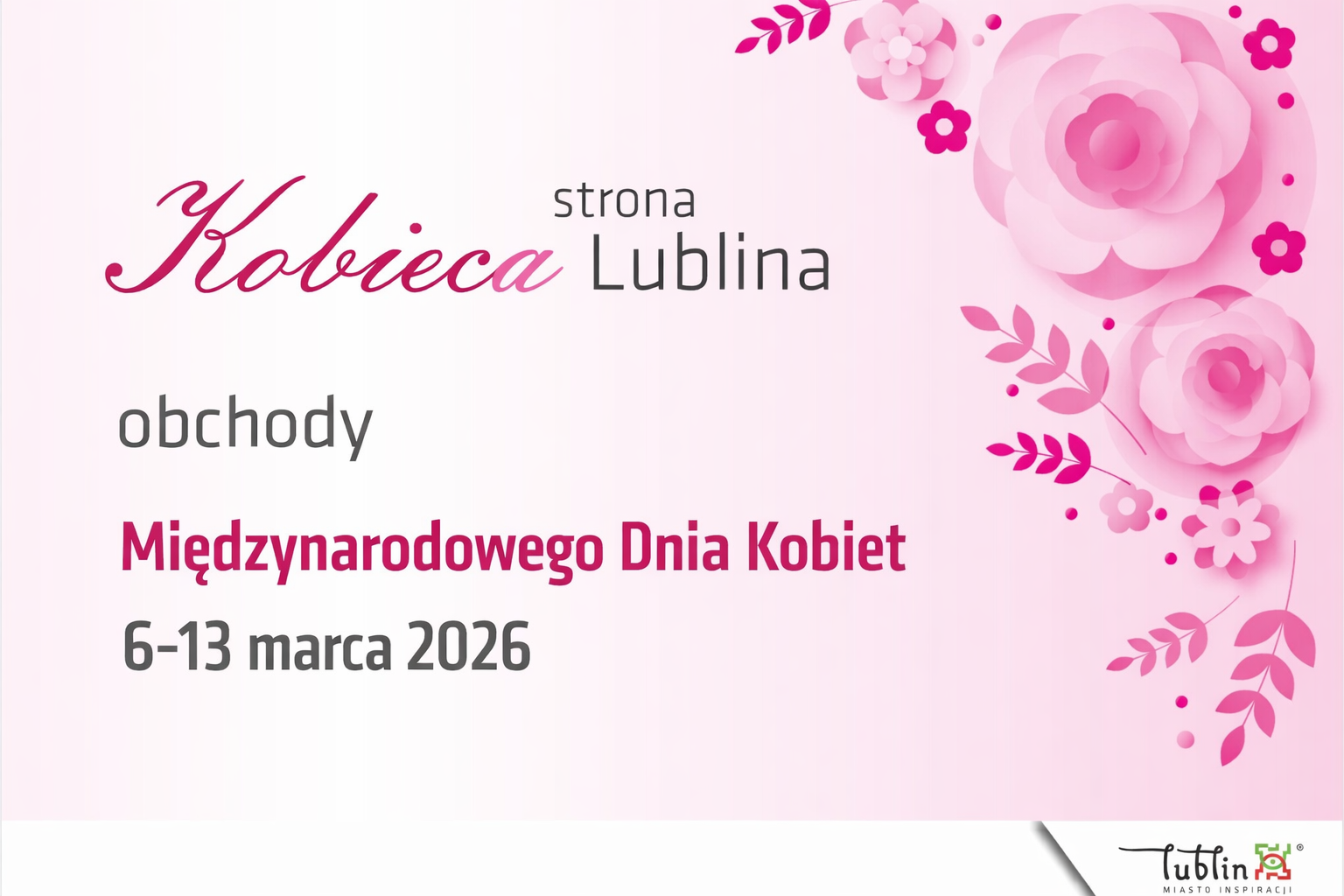 Bezpłatne porady ekspertów i webinary z udziałem Lekarzy Kierujących Oddziałami Ginekologii. Zapraszamy na Lubelskie Dni Zdrowia Kobiet