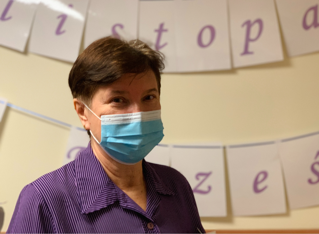 Dr n. med. Eulalia Majewska kierująca Oddziałem Neonatologii i Intensywnej Terapii Noworodka SPSK Nr 4 