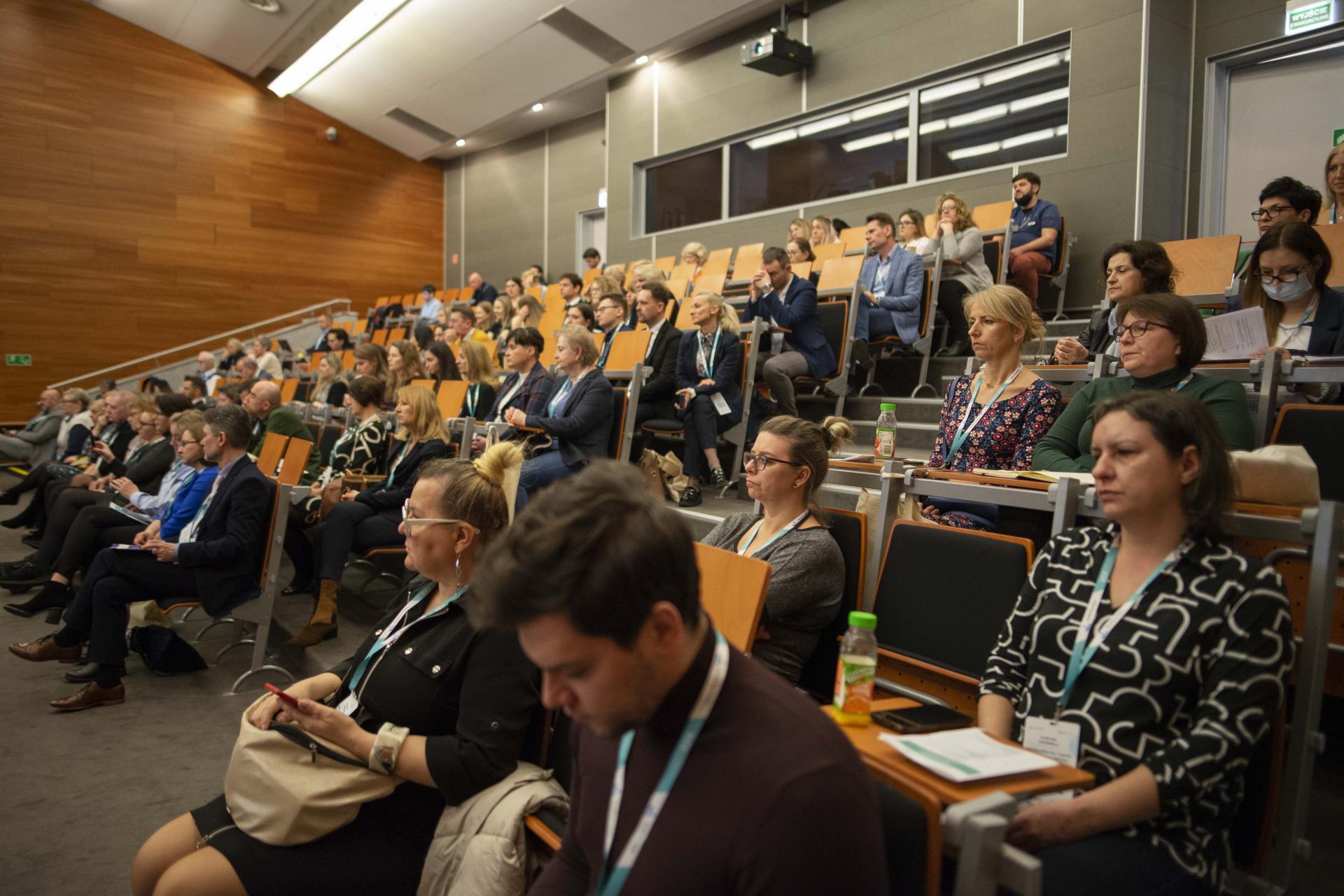 Konferencja w UCK, publiczność.
