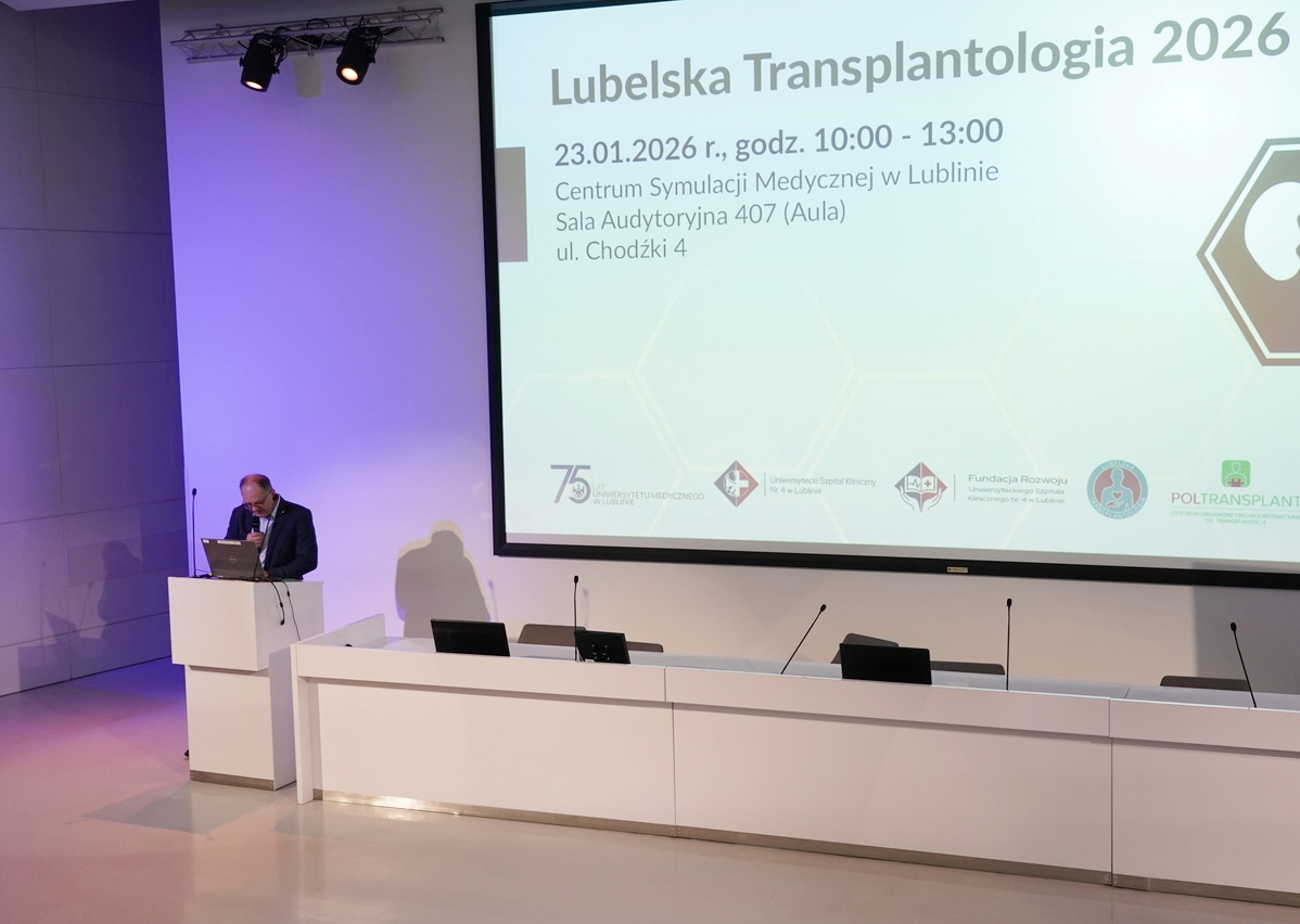Transplantacja to nie tylko medycyna, ale ludzka dobroć i odpowiedzialność. Relacja z konferencji Lubelska Transplantologia 2026
