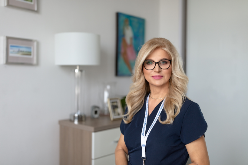 Prof. dr hab. n. med. Beata Matyjaszek Matuszek, kierowniczka Kliniki Endokrynologii Diabetologii i Chorób Metabolicznych