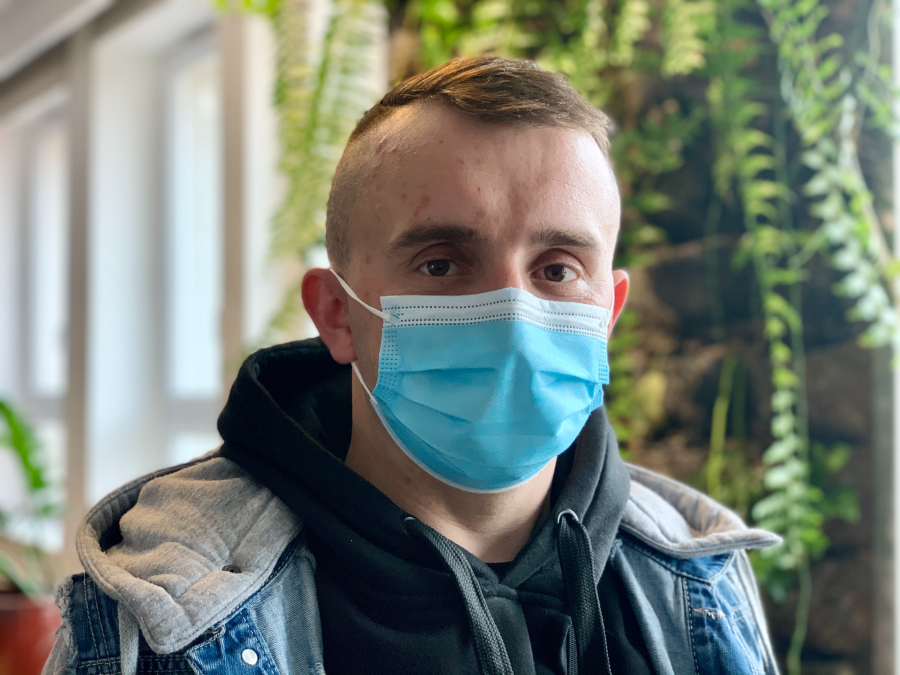 Pan Paweł, pacjent Kliniki Kardiologii SPSK Nr 4.