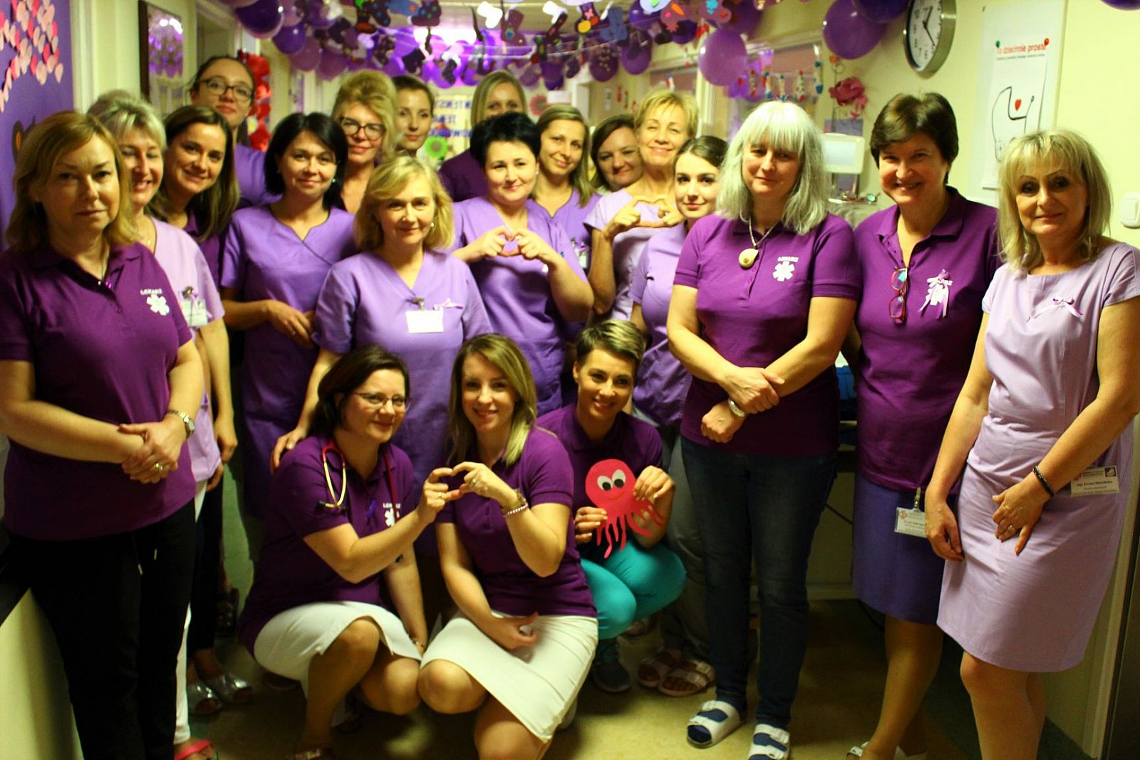 Zespół Oddziału Neonatologii i Intensywnej Terapii Noworodka SPSK Nr 4 w Lublinie