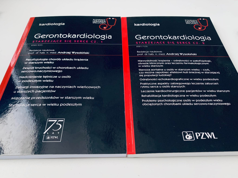 Okładka książki „Gerontokardiologia. Starzejące się serce cz. 1” 