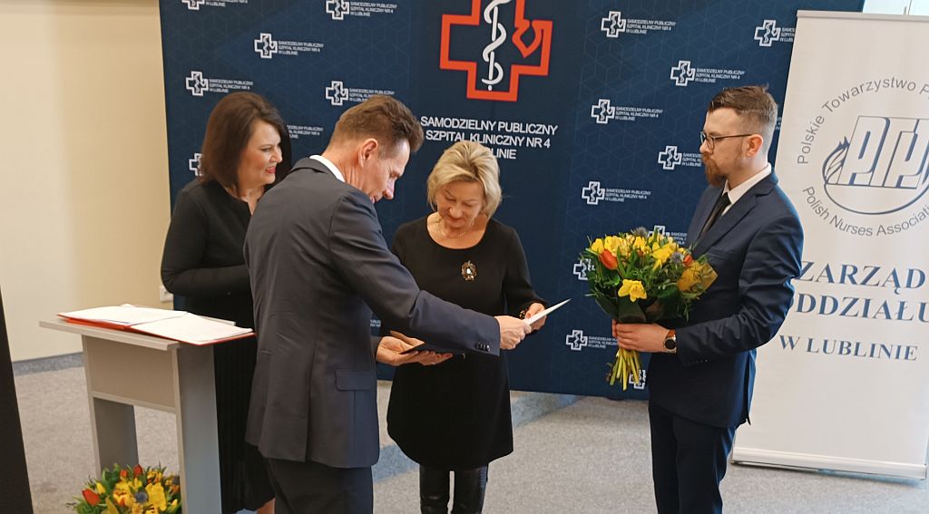 Na konferencji zostały wręczone dyplomy i medale