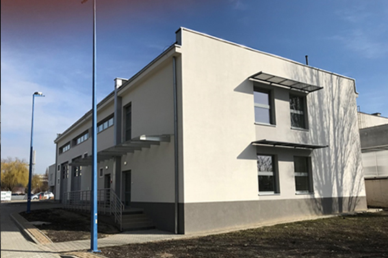 Nowy budynek kotłowni.