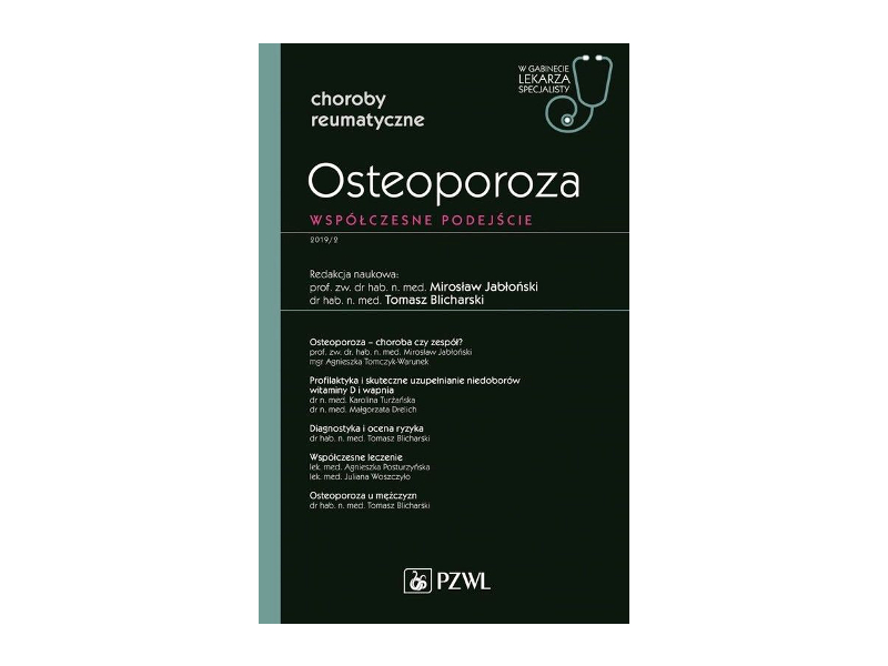 Okładka książki "Osteoporoza. Współczesne podejście"