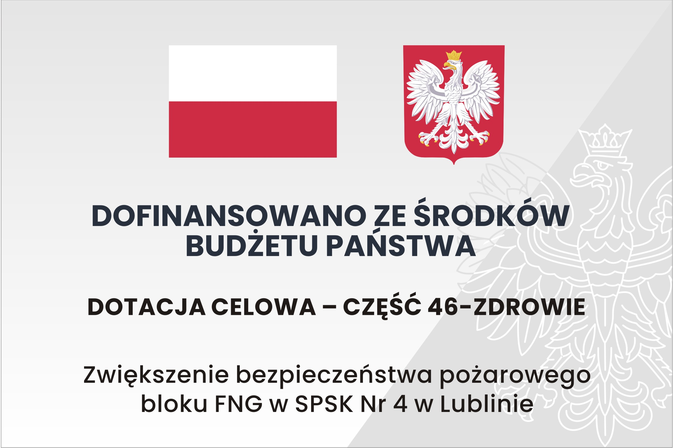 Tablica informacyjna projektu