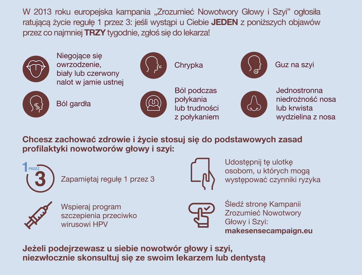 zasady nowotwory